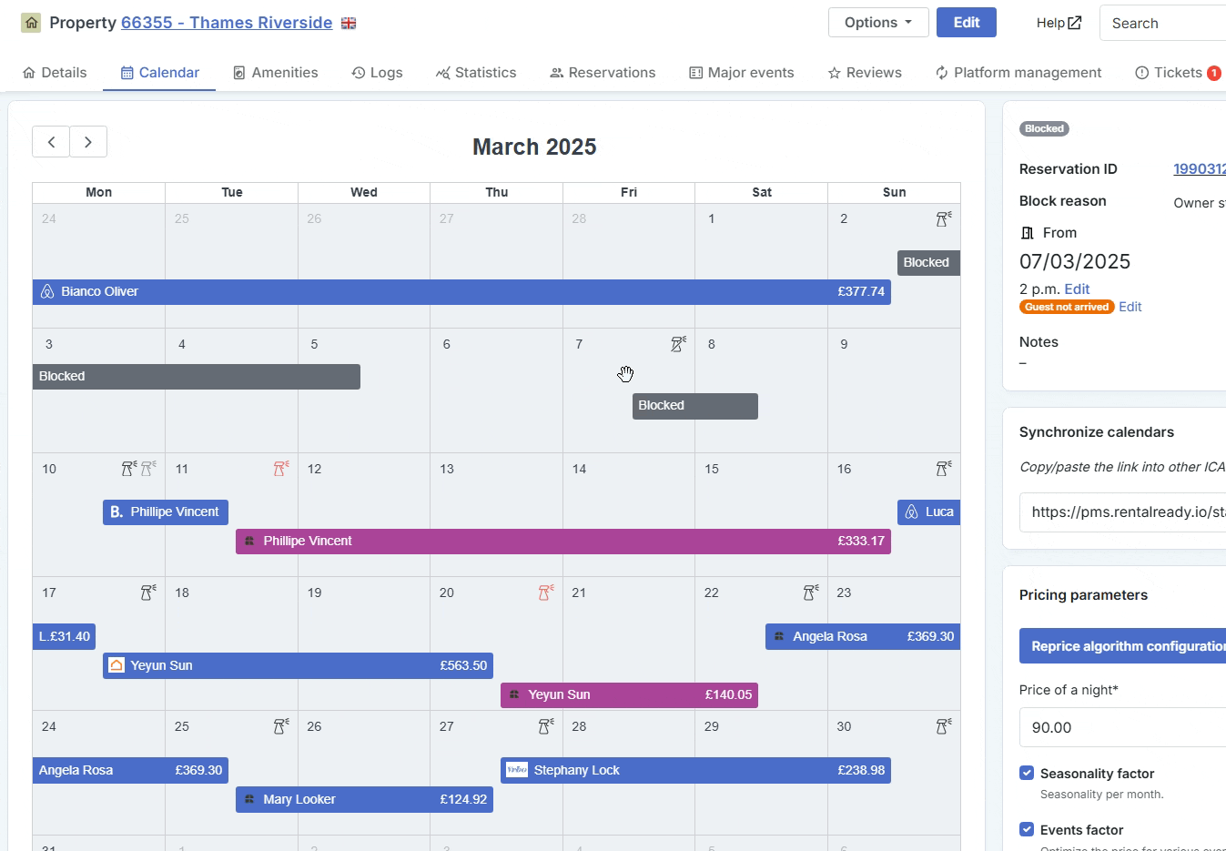 calendar