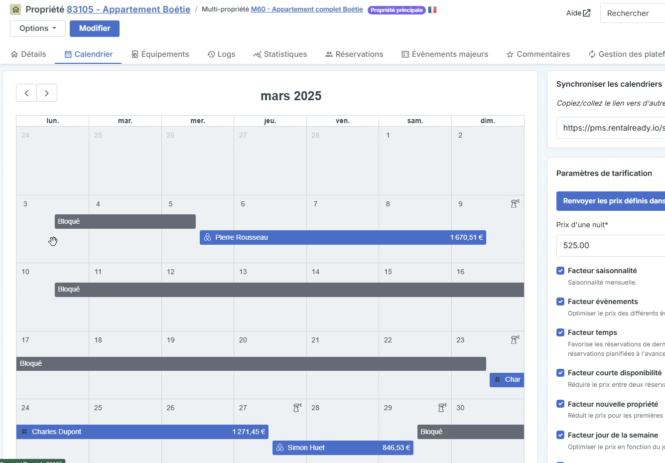 calendrier